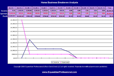 Horse Business Breakeven Analysis